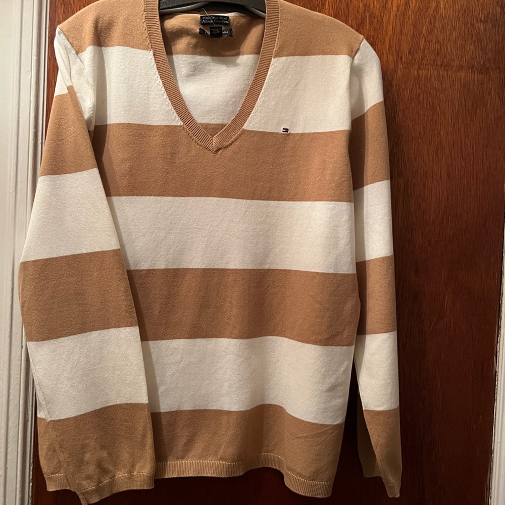 Tommy Hilfiger striped ladies sweater